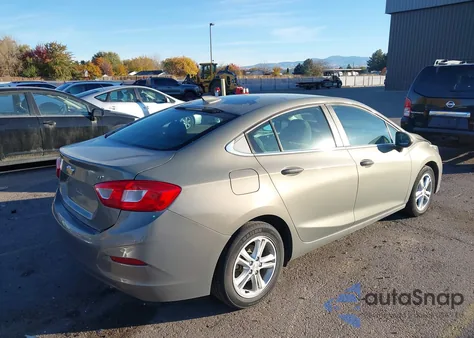 2017 Chevrolet Cruze Lt Auto из США, поврежденный, VIN 1G1BE5SM6H7200481